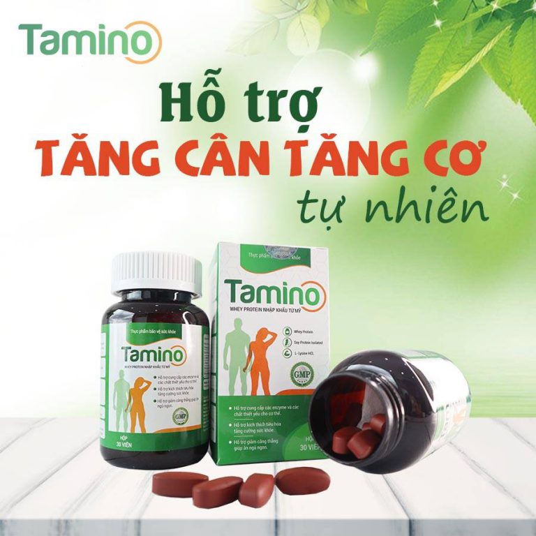 Thuốc tăng cân an toàn uy tín nhất Tamino